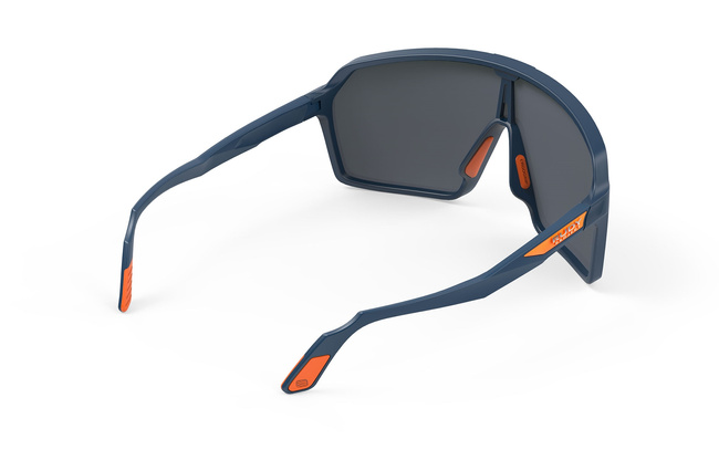 Okulary Rudy Project SPINSHIELD BLUE NAVY MATTE - MULTILASER ORANGE