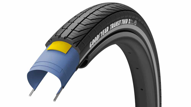 Opona GOODYEAR - Transit Tour S5 700x35/35-622 k. Blk Refl