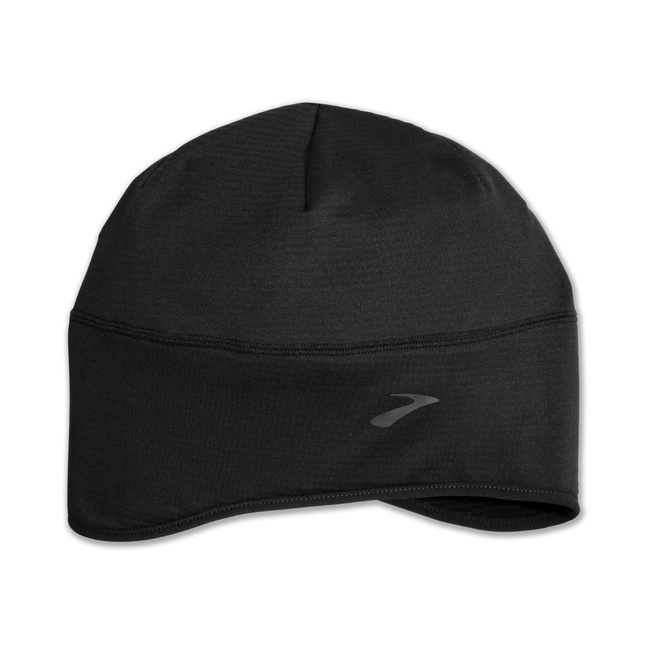 Notch Thermal Beanie Czapka Do Biegania Czarna - Brooks-Running