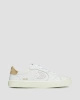 Buty damskie Cariuma Salvas White Premium Leather Ice Logo Metallic Gold Sneaker