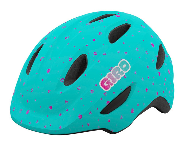 Kask dziecięcy GIRO SCAMP matte screaming teal