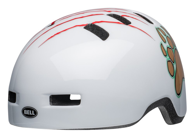 Kask dziecięcy BELL LIL RIPPER white grizzly