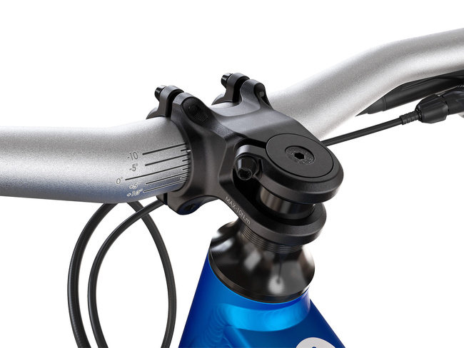 Niebieski rower dziecięcy Woom Up 6 Electric