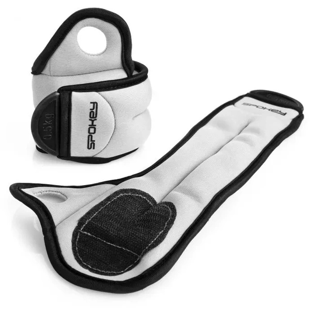 Obciążenia na rzep na nadgarstki COM FORM IV 2 x 0.5 kg - Spokey