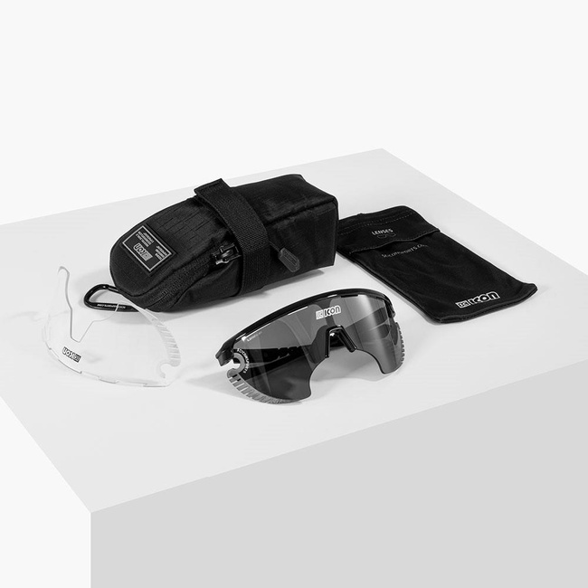 Okulary SCICON AEROWING LAMON White Gloss - SCNPP Multimirror Silver