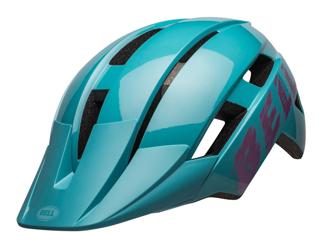 Kask juniorski BELL SIDETRACK II light blue pink roz. Uniwersalny (50–57 cm)