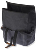 Sakwa miejska pojedyncza BASIL URBAN DRY BUSINESS BAG 20L, mocowanie na haki Hook-On System, wodoodporny poliester, charcoal melee