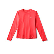 Damska Koszulka Do Biegania Sprint Free Long Sleeve 3.0 Różowa - Brooks-Running