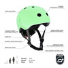 SCOOTANDRIDE Kask S-M dla dzieci  3+ Kiwi