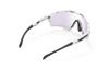 Okulary Rudy Project CUTLINE WHITE GLOSS - IMPACTX™ PHOTOCHROMIC 2 LASER PURPLE