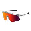 Okulary SCICON AEROSHADE KUNKEN Crystal Gloss - SCNPP Multimirror Red