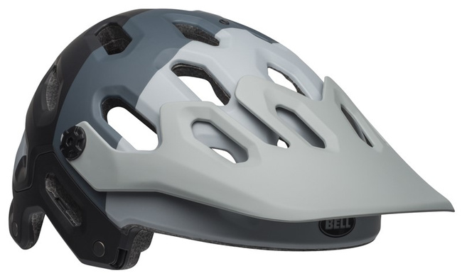 Kask mtb BELL SUPER 3 downdraft matte gray gunmetal