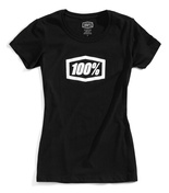 T-shirt 100% ESSENTIAL Women's krótki rękaw black