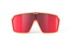 Okulary Rudy Project SPINSHIELD MANDARIN FADE CORAL MATTE - MULTILASER RED