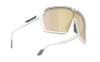 Okulary Rudy Project Spinshield White Matte - Multilaser Gold