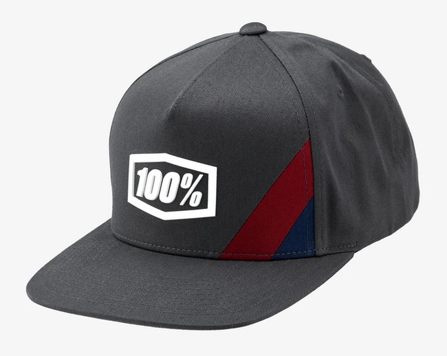 Czapka z daszkiem 100% CORNERSTONE Snapback Hat Steel