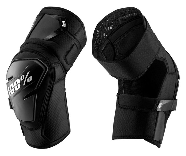 Ochraniacze na kolana 100% FORTIS Knee Guard Black