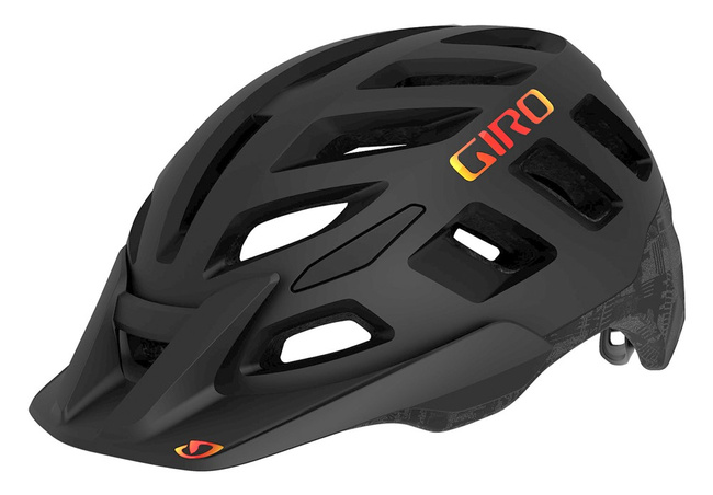 Kask mtb GIRO RADIX INTEGRATED MIPS matte black hypnotic