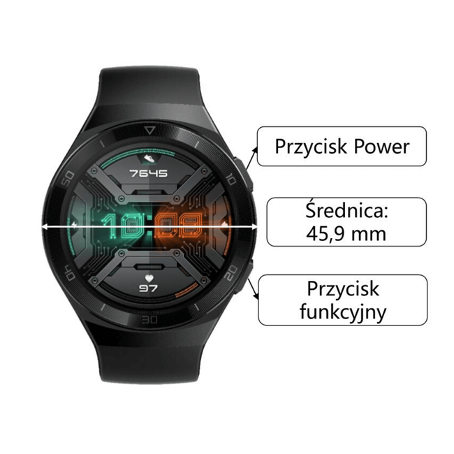 Smartwatch Watch GT 2e czarny - HUAWEI 
