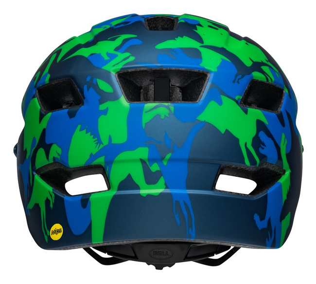 Kask dziecięcy BELL SIDETRACK matte blue camosaurus roz. Uniwersalny (47–54 cm)