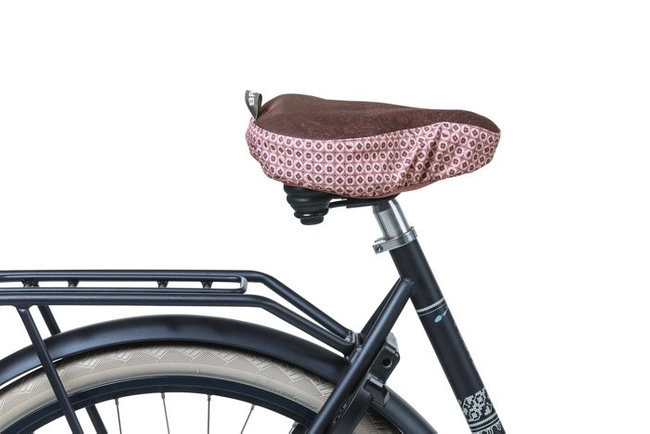 Pokrowiec na siodło BASIL BOHEME SADDLE COVER wodoodporny, fig red