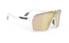 Okulary Rudy Project Spinshield White Matte - Multilaser Gold