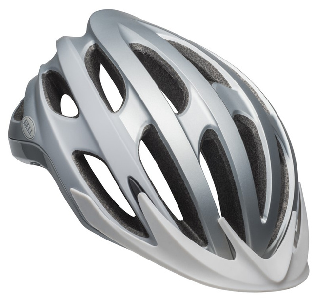 Kask mtb BELL DRIFTER thunder matte gloss silver gray