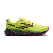Buty do biegania damskie Cascadia 19 w terenie Limonkowe - Brooks-Running