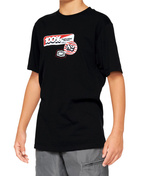 T-shirt 100% STAMPS Youth krótki rękaw black roz. L