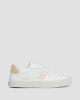 Buty Damskie Cariuma Salvas White Leather Shifting Sand Logo Sneaker