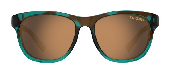 Okulary TIFOSI SWANK POLARIZED blue confetti (1 szkło Brown 15,4% transmisja światła)