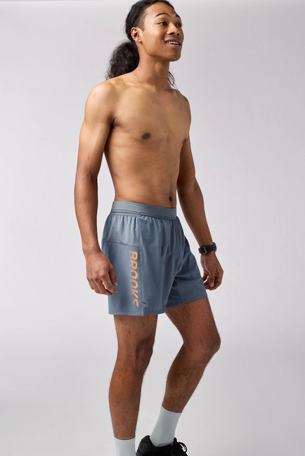 Spodenki Do Biegania Męskie Journey 5" Short Szare