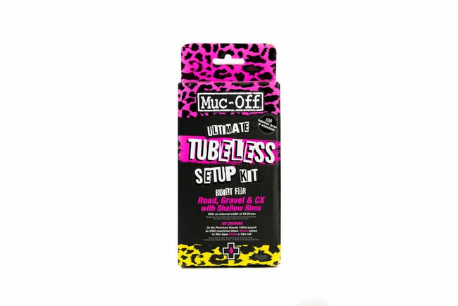 Muc-Off Kompletny Zestaw Tubeless Szosowy Ultimate Tubeless Setup Kit - Road 44mm