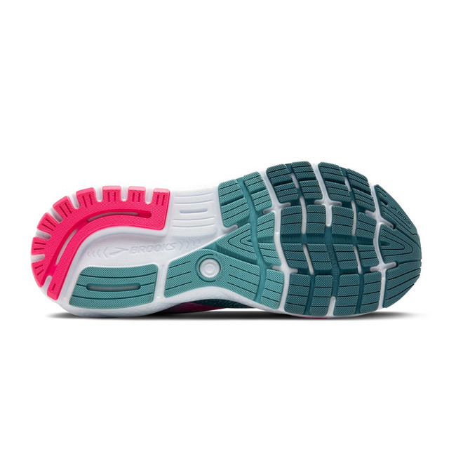 Buty do biegania damskie Ghost 16 na asfalt niebiesko-zielone - Brooks-Running