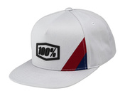 Czapka z daszkiem 100% CORNERSTONE trucker hat light grey