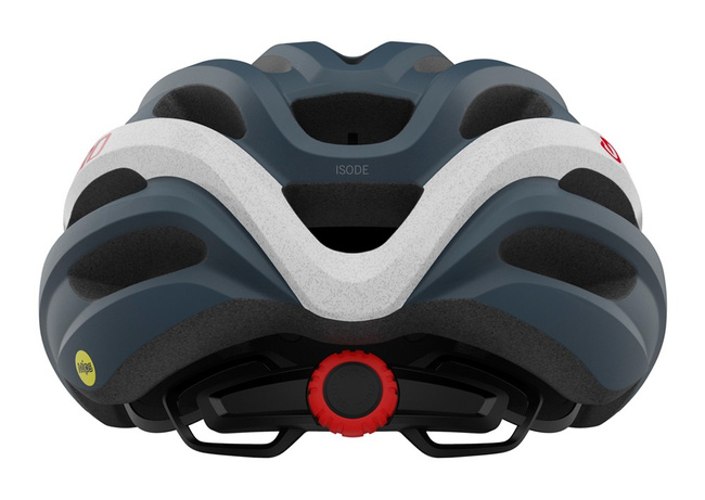 Kask szosowy GIRO ISODE INTEGRATED MIPS matte portaro grey white red roz. Uniwersalny (54-61 cm)