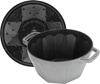 Staub Special Cocotte Garnek Żeliwny Diament 2.8 Ltr, Szary