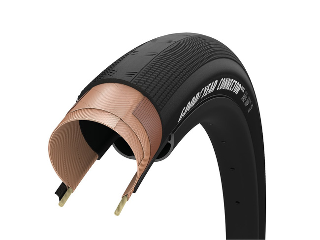 Opona Goodyear - Connector Slick Race 700x40 / 40-622 Tlr k. Blk.