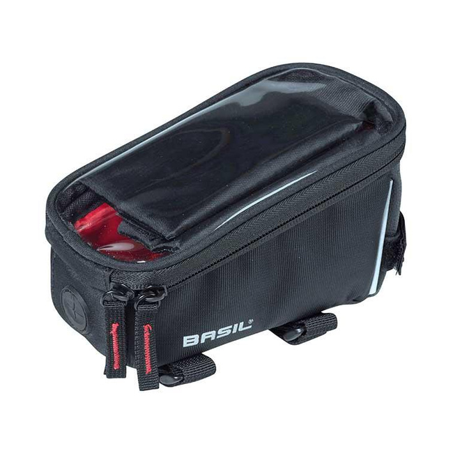 Torba na ramę SPORT DESIGN FRAME BAG 1L, wodoodporna czarna - BASIL