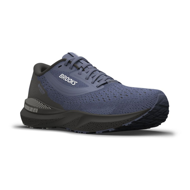 Buty do biegania damskie Adrenaline Gts 24 Gtx na asfalt Gore-Tex® granatowe - Brooks-Running