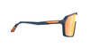 Okulary Rudy Project SPINSHIELD BLUE NAVY MATTE - MULTILASER ORANGE