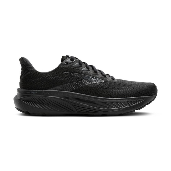 Ghost 17 Męskie Buty Do Biegania Na Asfalcie Czarne Szerokie - Brooks-Running