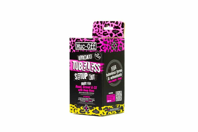 Muc-off Kompletny Zestaw Tubeless Szosa/Gravel Road/Gravel Tubeless Setup Kit 60mm