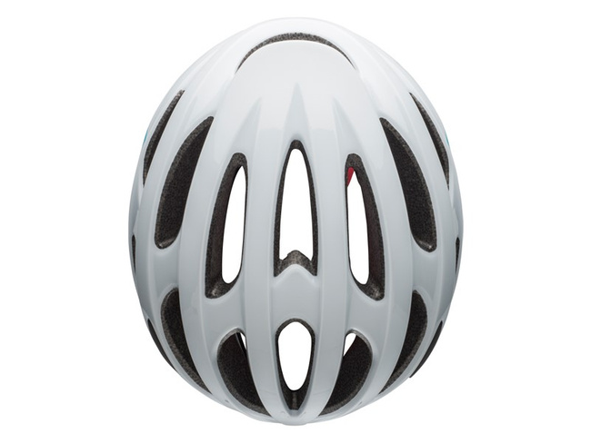 Kask szosowy BELL FORMULA virago matte gloss white blue raspberry roz. L (58-62 cm)