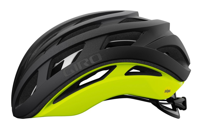 Kask szosowy GIRO HELIOS SPHERICAL MIPS matte black fade highlight yellow roz. S (51-55 cm)