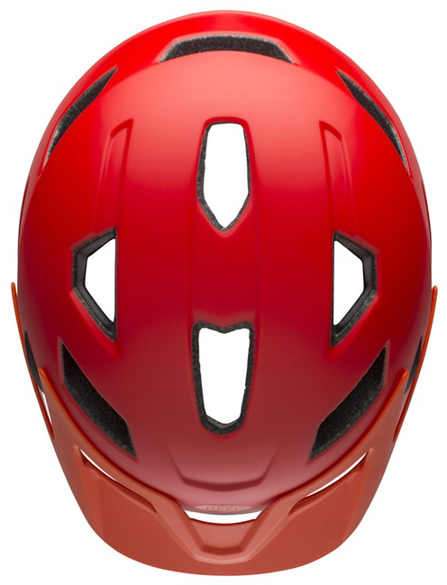 Kask juniorski BELL SIDETRACK matte red orange roz. Uniwersalny (50–57 cm)