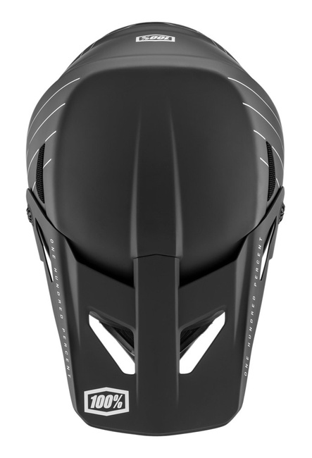 Kask full face juniorski 100% STATUS DH/BMX Helmet Essential Black