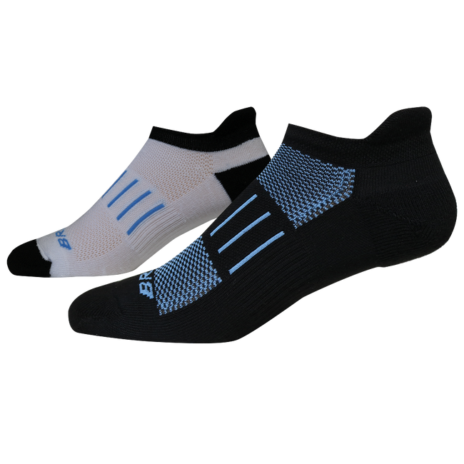 Ghost Midweight Socks Skarpety Do Biegania Czarne/Białe - Brooks-Running