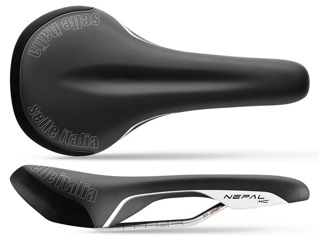 Siodło SELLE ITALIA NEPAL TI316 L TI 316 Rail, Fibra-Tek, 270g