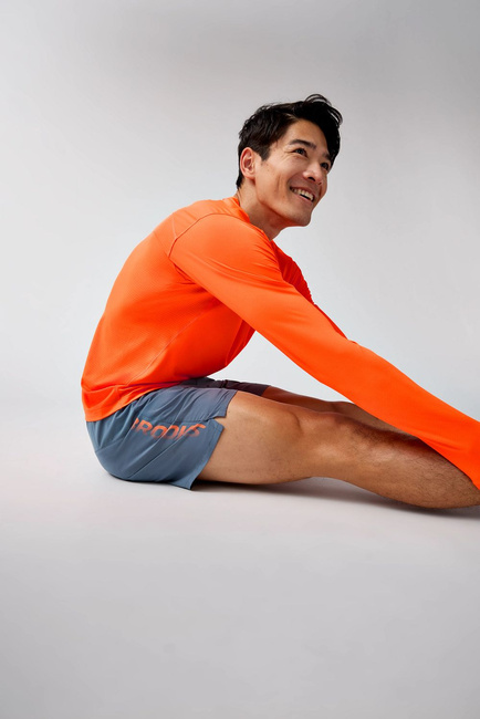 Spodenki Do Biegania Męskie Journey 5" Short Szare